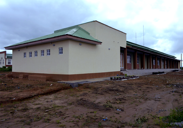 Construction of Lecture Rooms (SEMT), FUT Minna